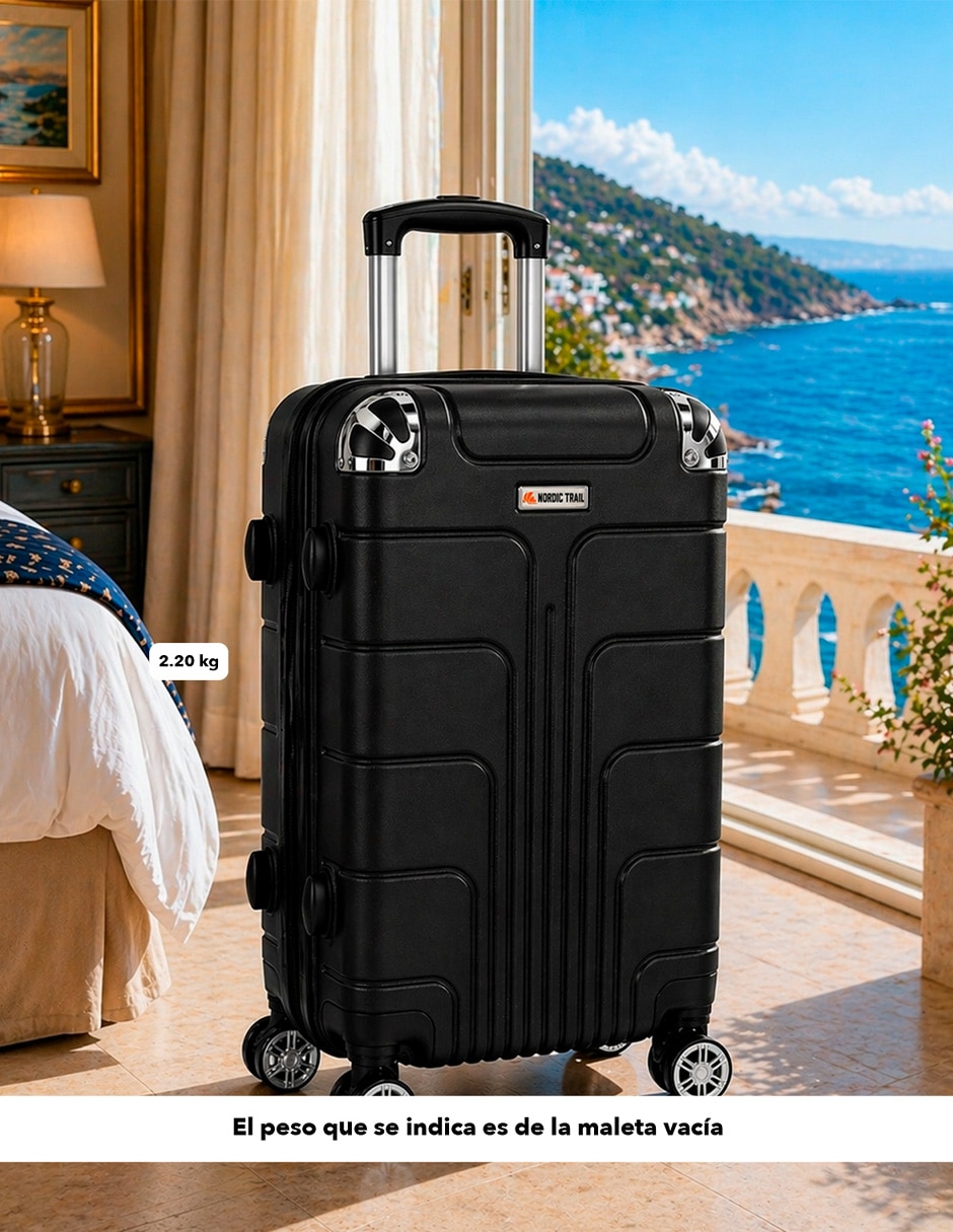 Maleta con ruedas carry on 6